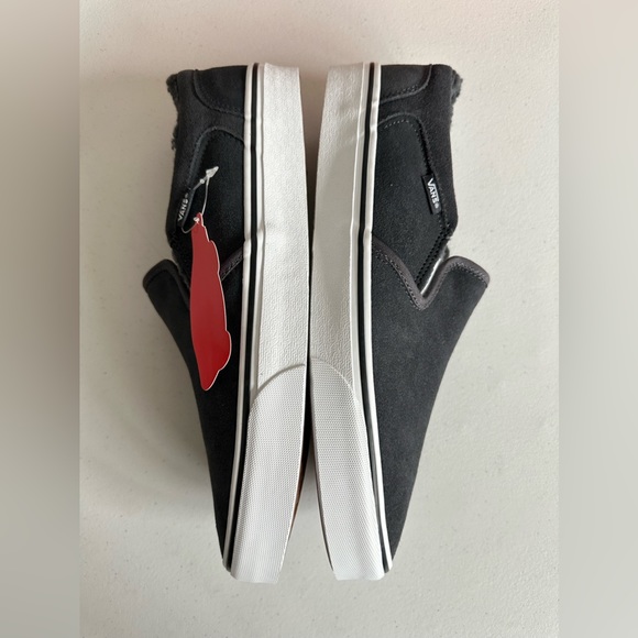 NWT. Vans® Asher Men's Suede Slip-On Shoes Size 11.5 - Picture 3 of 13